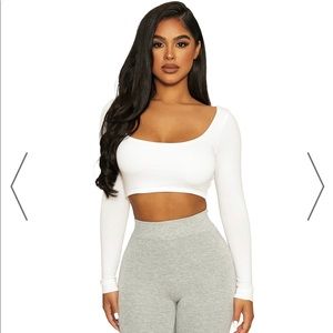 NW Scooped Crop Top